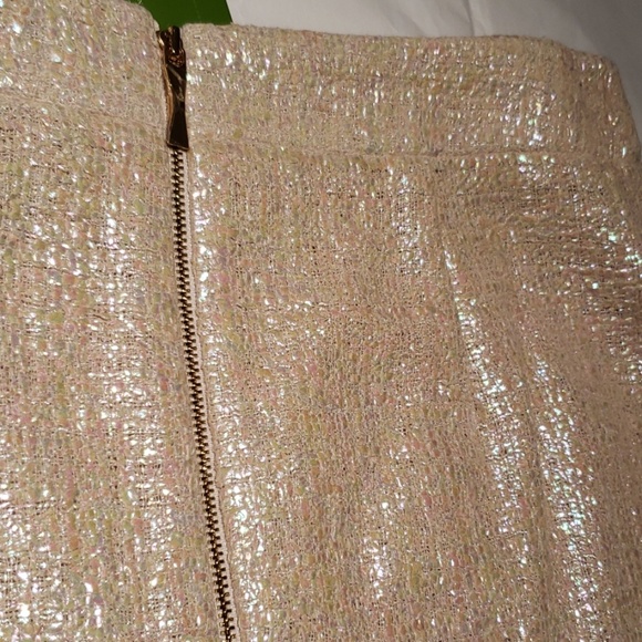 Kate Spade Metallic Fringed Pencil Skirt NEW 🎉HP🎉 - Picture 9 of 9